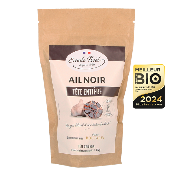 Émile Noël -- Ail noir tête bio (origine France) - 65g