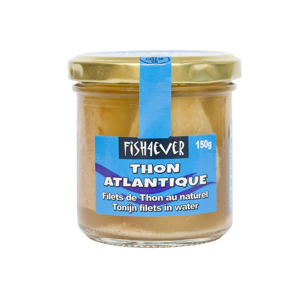 Fish4ever -- Filets de thon au naturel (en pot de verre) - 150 g