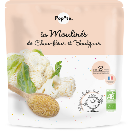 Popote -- Les moulinés chou-fleur boulgour - 180 g