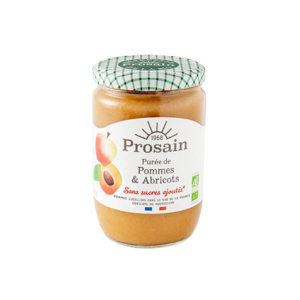 Prosain -- Purée de pommes & abricots bio - 620 g