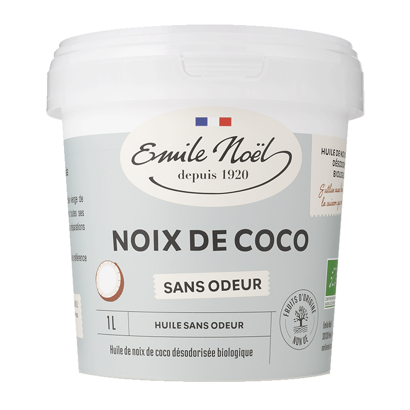 émile Noël -- DDM 28.09.2024 Huile vierge de noix de coco bio - 1 l