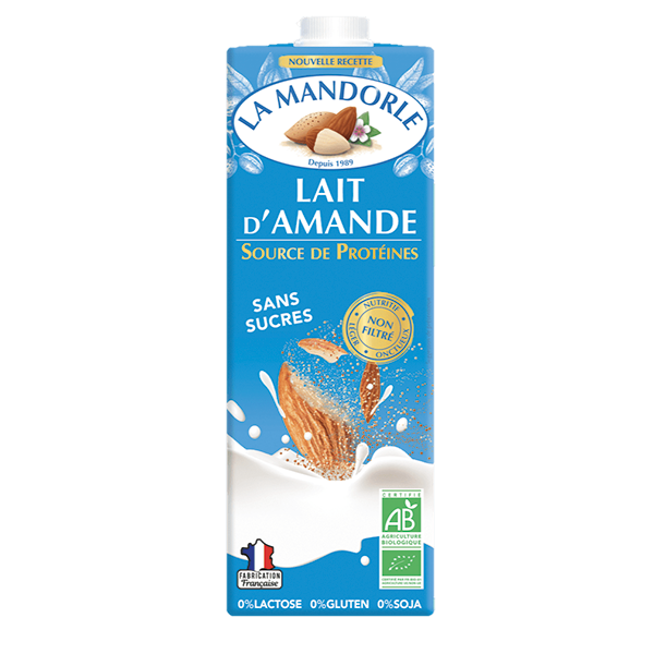 La Mandorle -- Lait amande liquide bio - 1 L