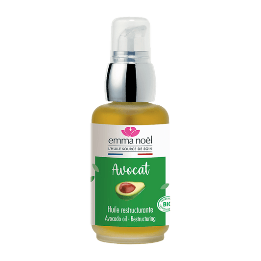 Emma Noël -- Huile vierge d'avocat bio - 50 mL